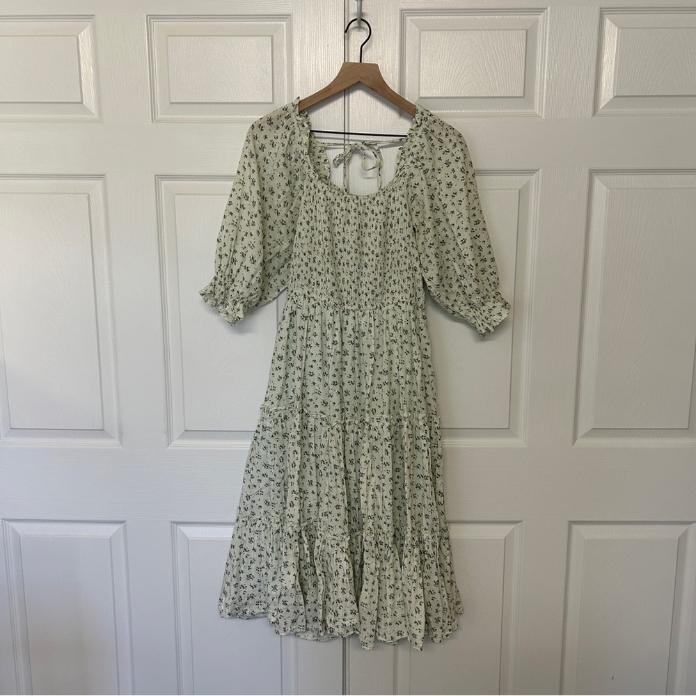 Ivy City Co “Madeline” Dress in Blue